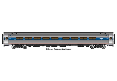 85' Amfleet Walthers - HO Coach II I Scale Phase Amtrak 84-Seat