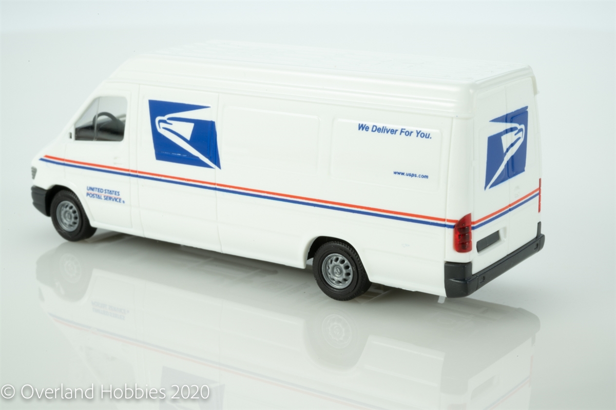 HO Scale Walthers Busch Van US Postal Service 949-12208 for sale online