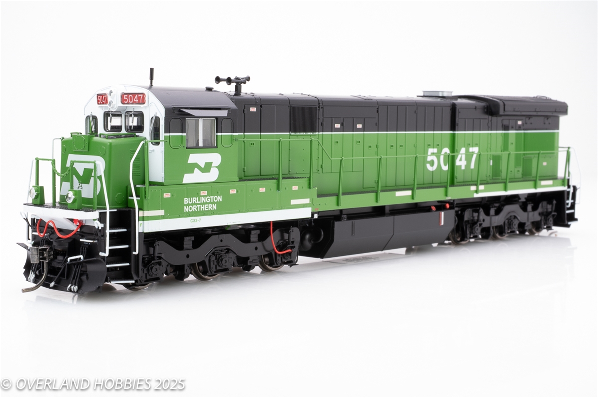 GE C33-7 (DCC/Sound): BN (white stripe) | Rapido Trains